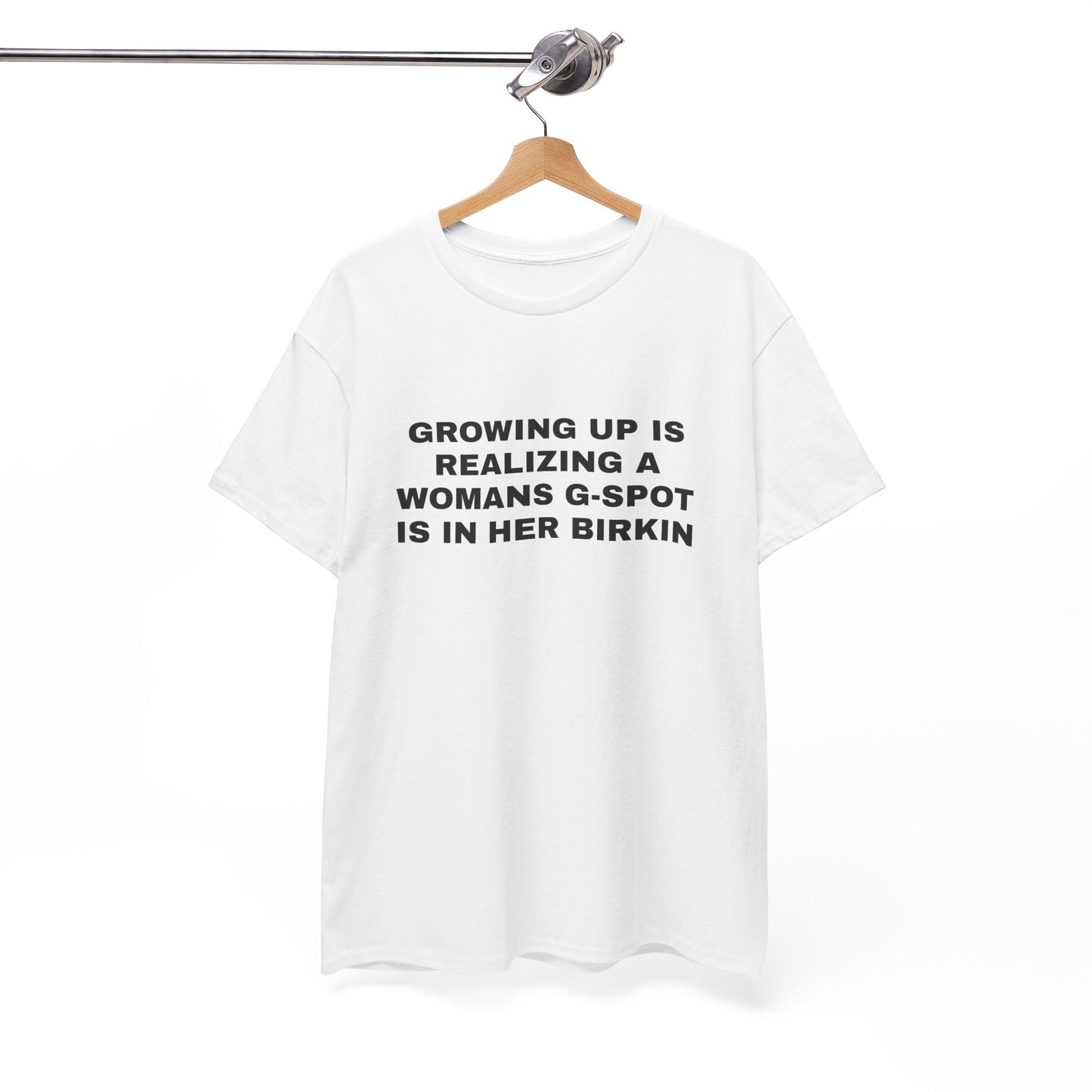 'Growing up is..." T-shirt