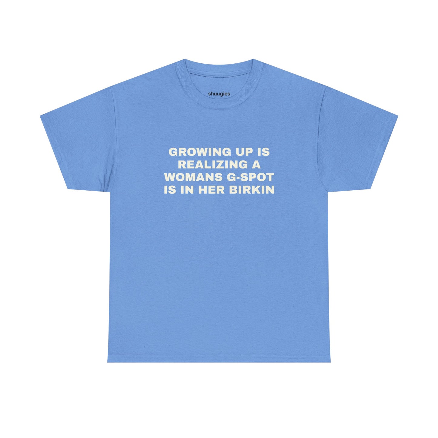 'Growing up is..." T-shirt