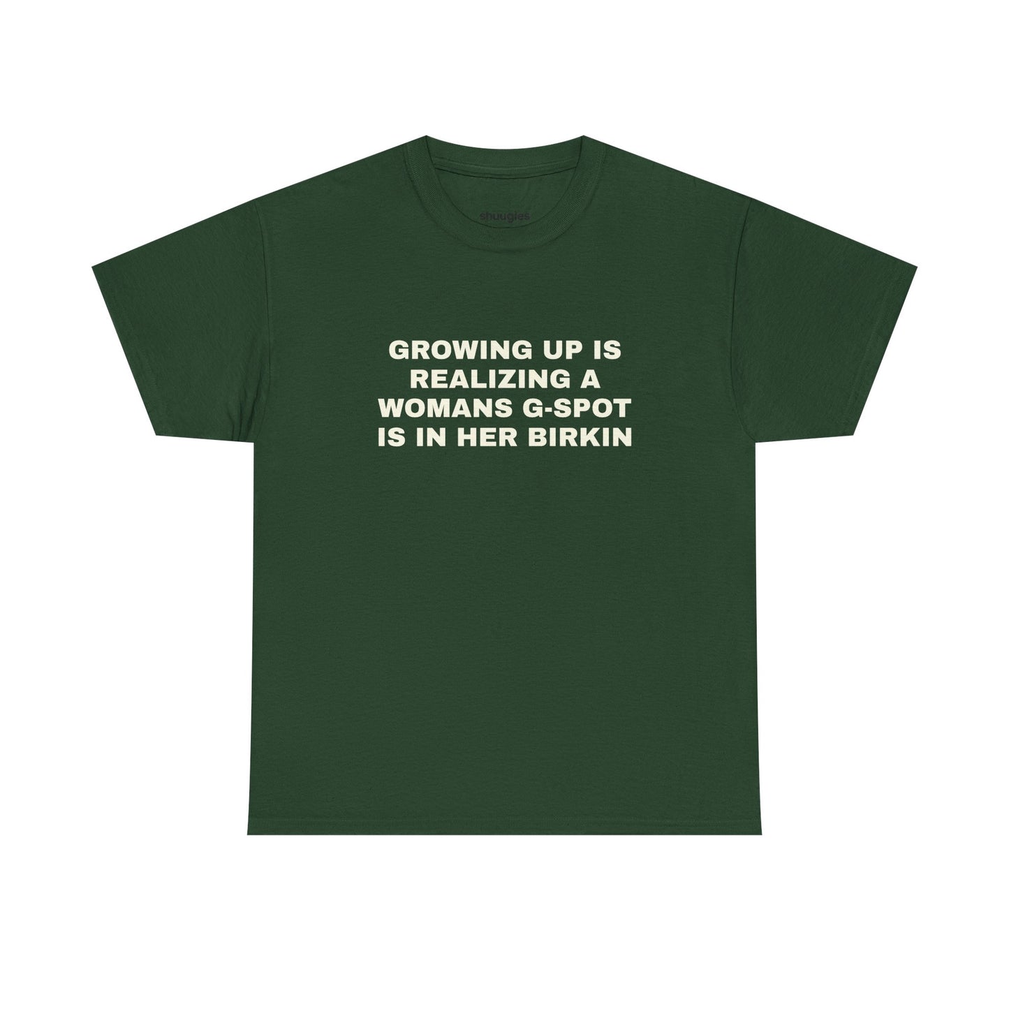'Growing up is..." T-shirt