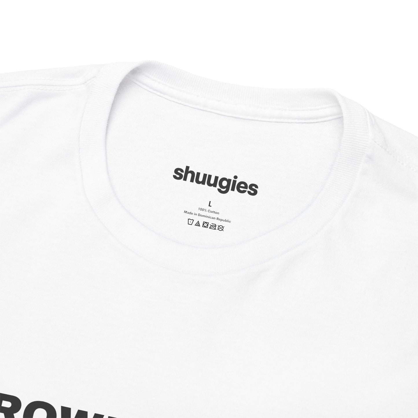 'Growing up is..." T-shirt