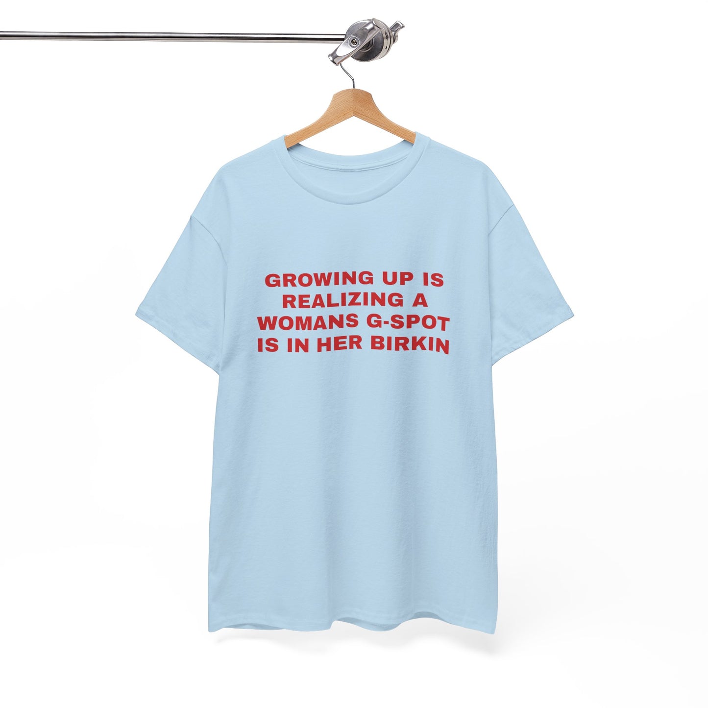 'Growing up is..." T-shirt