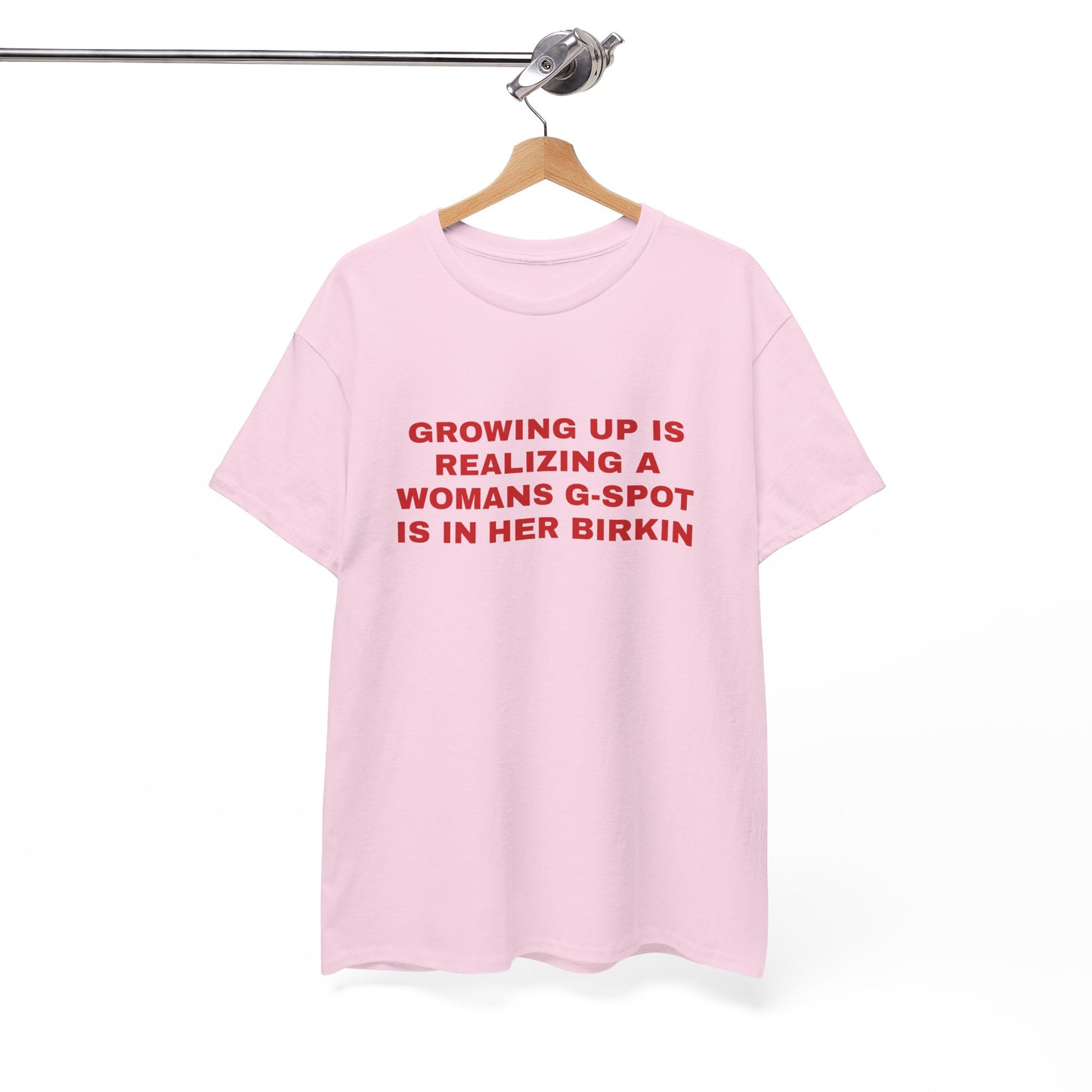 'Growing up is..." T-shirt