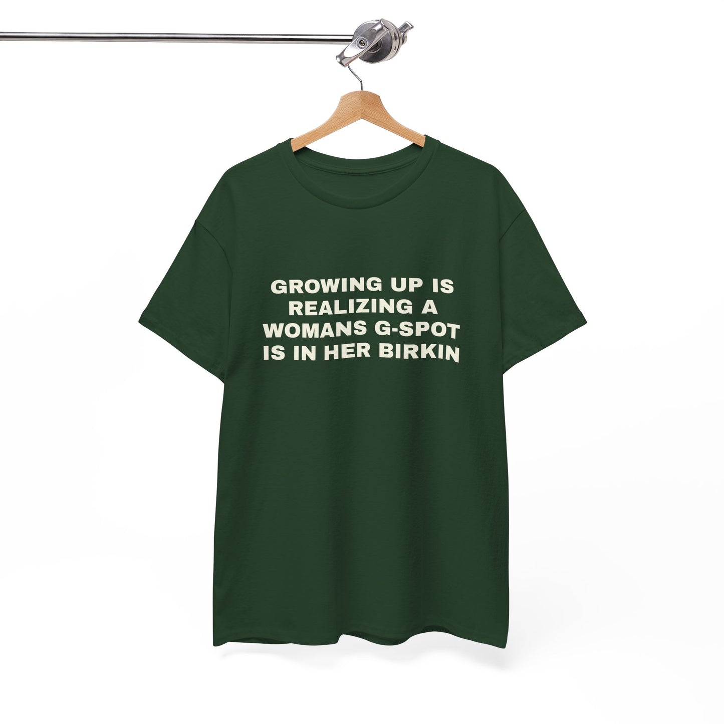 'Growing up is..." T-shirt