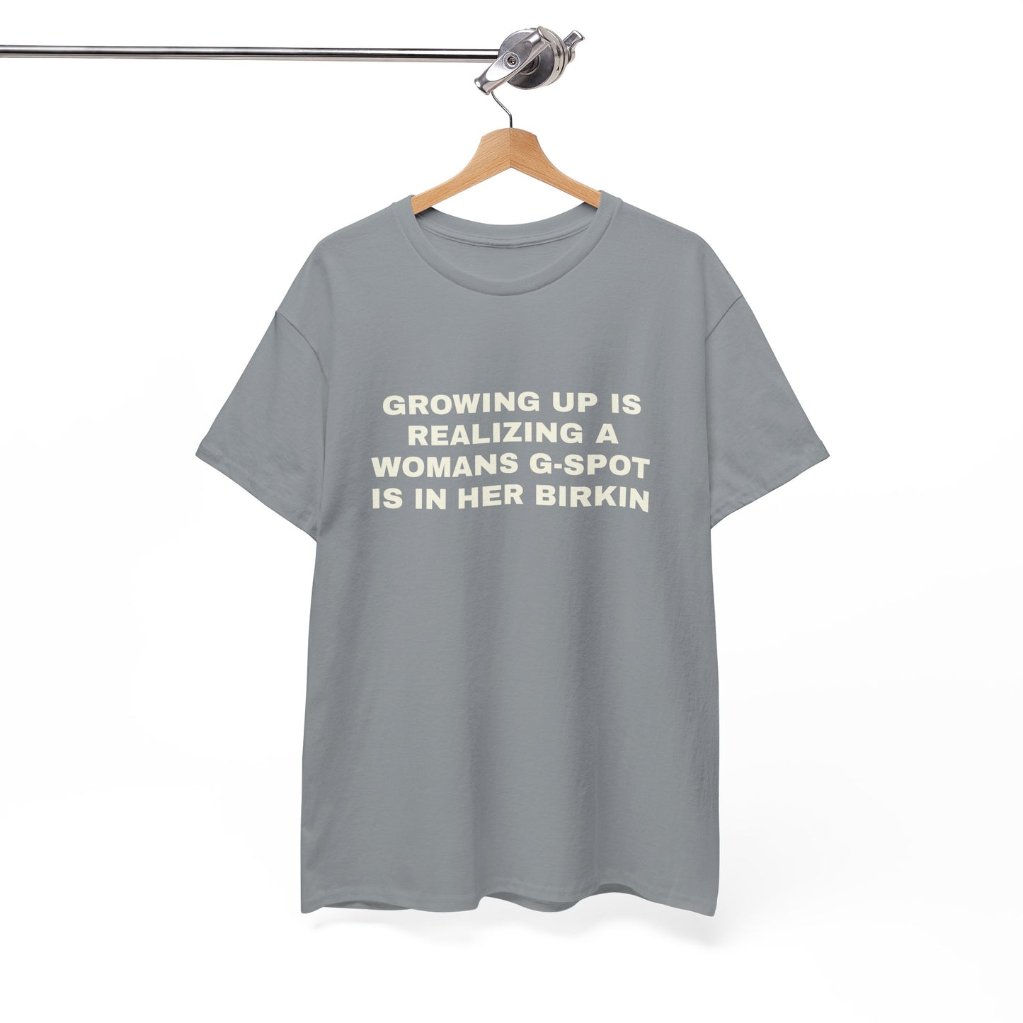 'Growing up is..." T-shirt