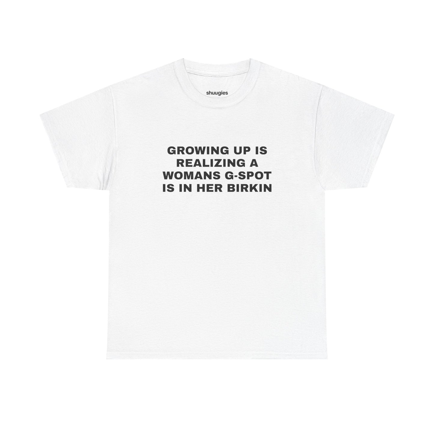 'Growing up is..." T-shirt