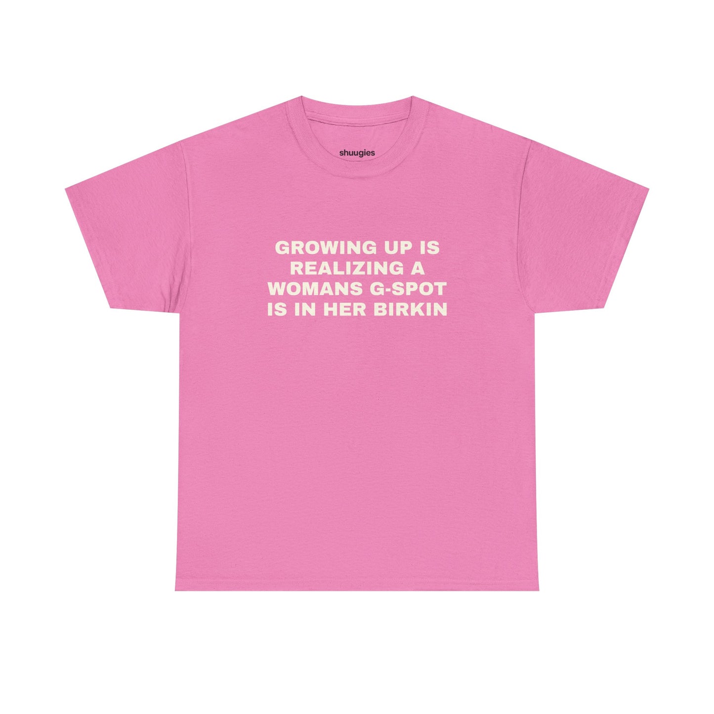 'Growing up is..." T-shirt