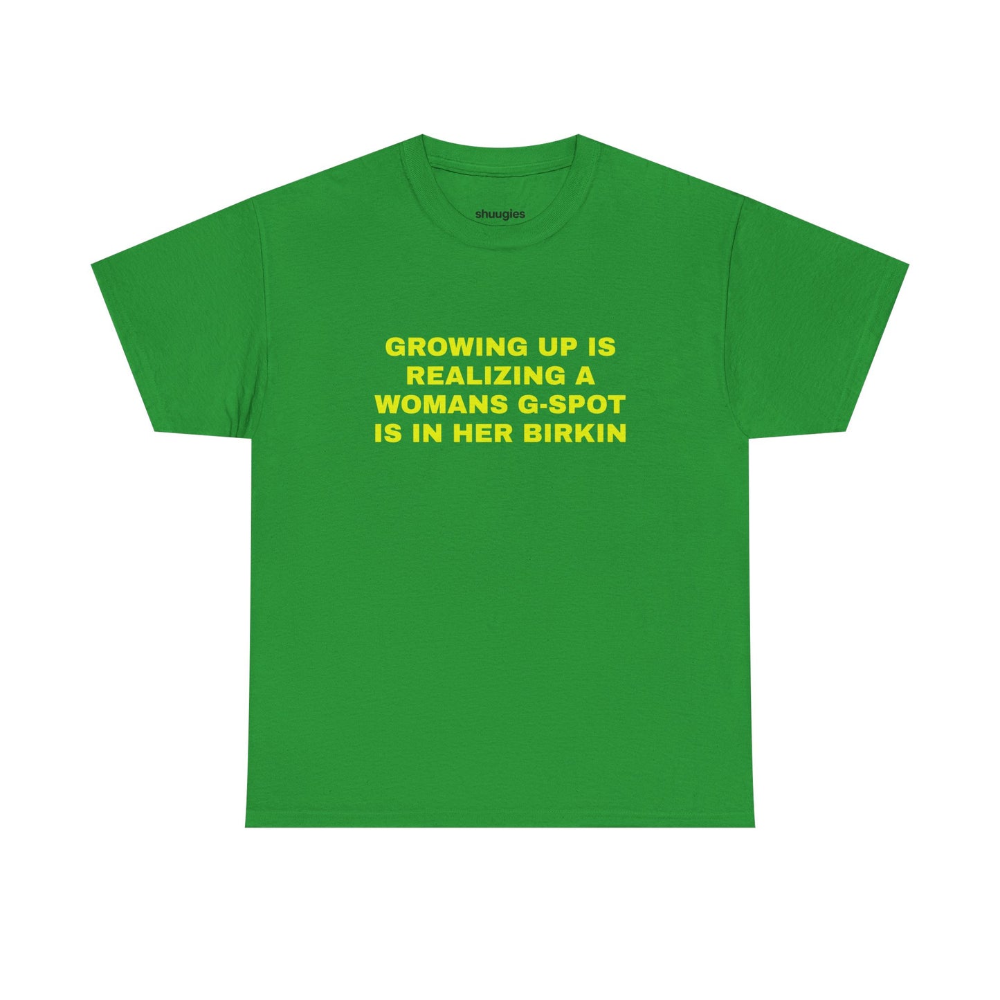 'Growing up is..." T-shirt