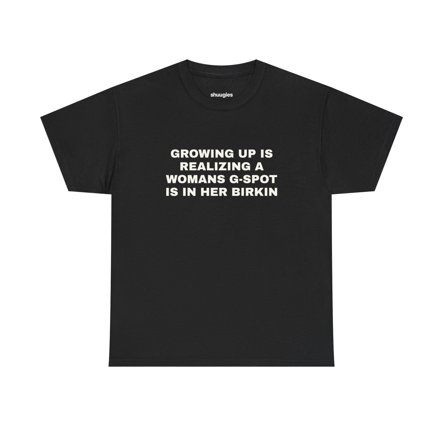 'Growing up is..." T-shirt