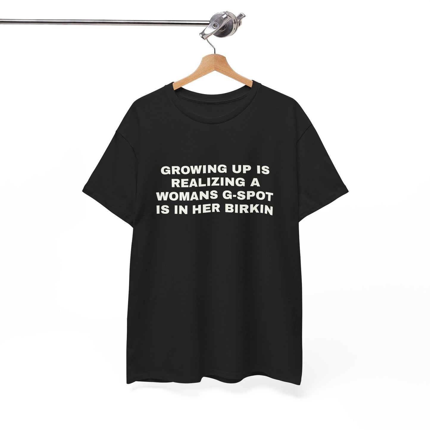 'Growing up is..." T-shirt